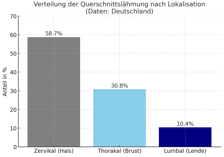 Querschnittlähmung Statistik